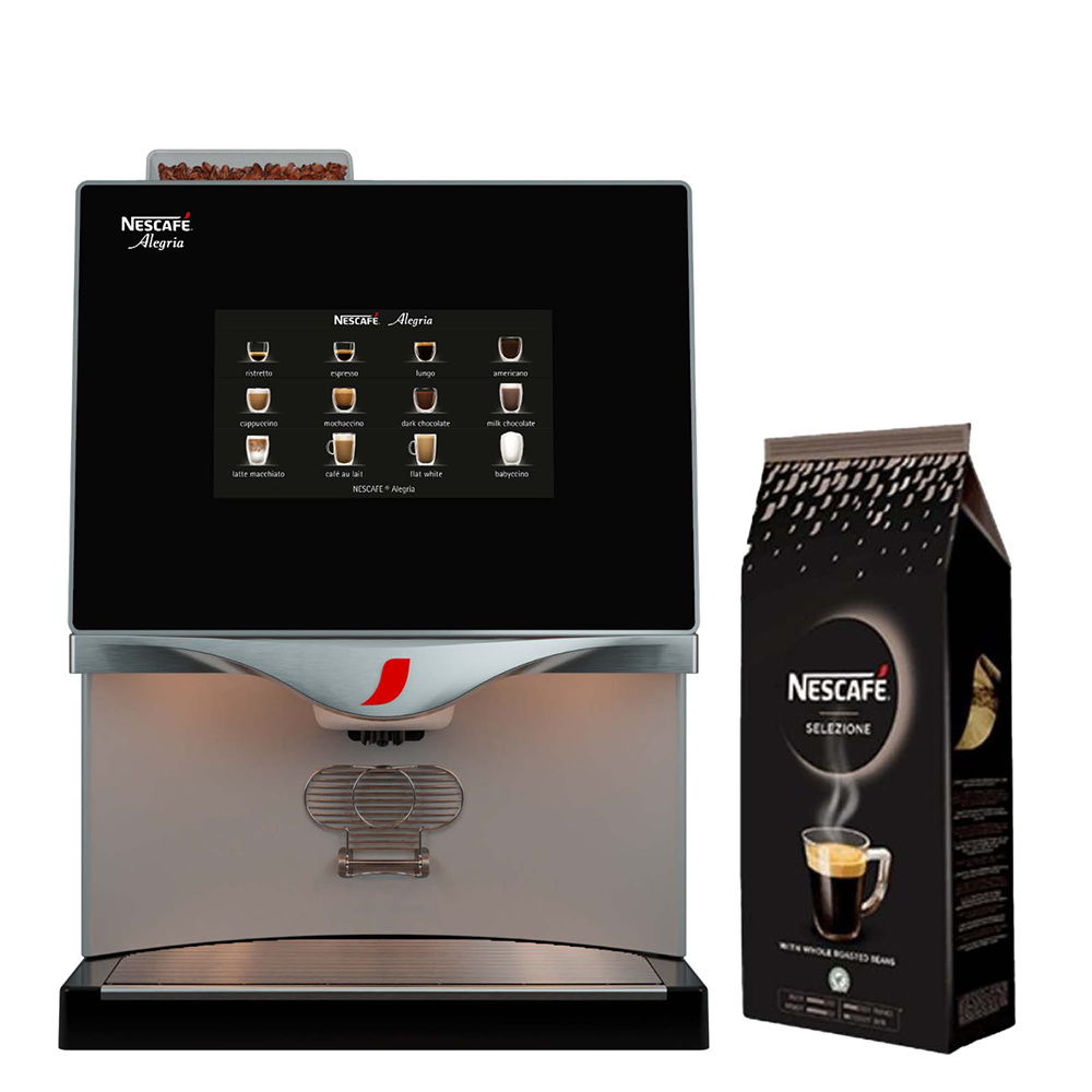 Large Nestlé Coffee Machine –  For 4 days with Fully Stock